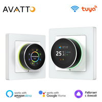 AVATTO Tuya WiFi Smart Knob Thermostat，Electric Floor Heating Water/Gas Boiler Temperature Controller For Google Home, Alexa