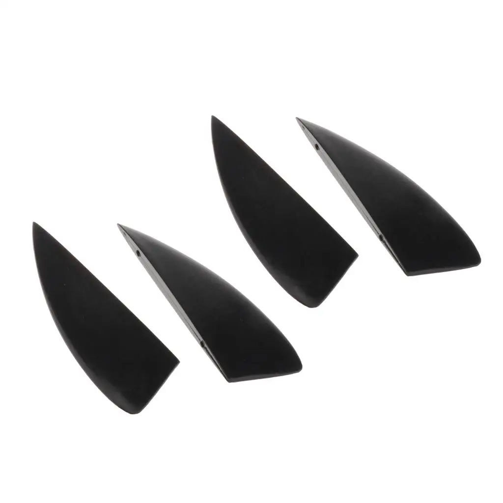 4x 1.5'' Fin for Kiteboard Kitesurfing Kiteboarding Kite Board Fly Kite Surfing Board Fin Replacement