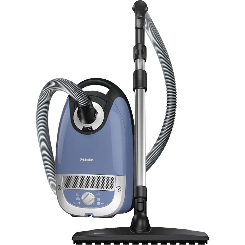 High Suction Power, Designed for Special Care of Hard Floors and Low-Pile Carpet, in Tech Blue