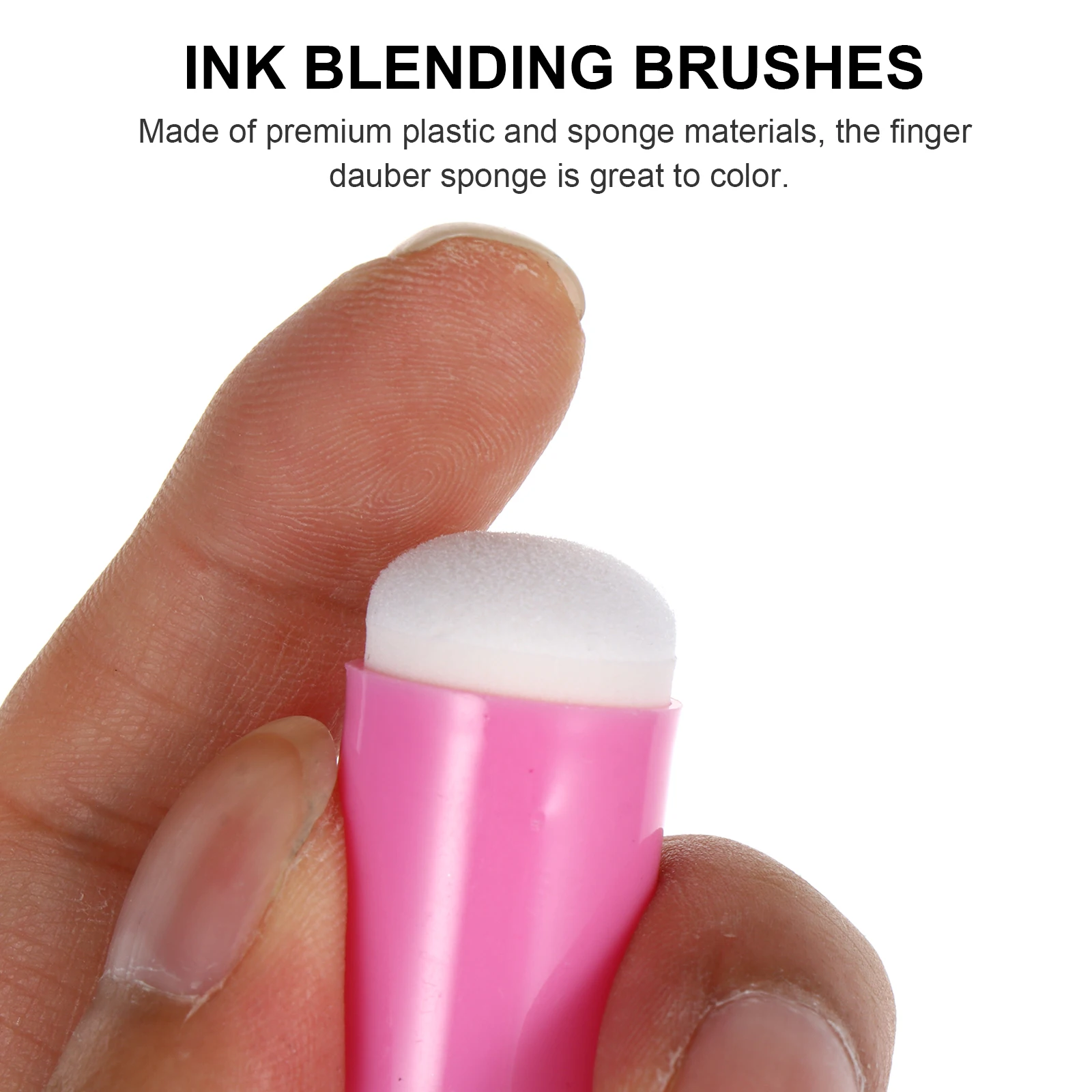 

10 Pcs Eraser Stamp Smear Tool Finger Paints for Children Farbi Draw Toy Ink Blending Kids Painting Templates Halloween