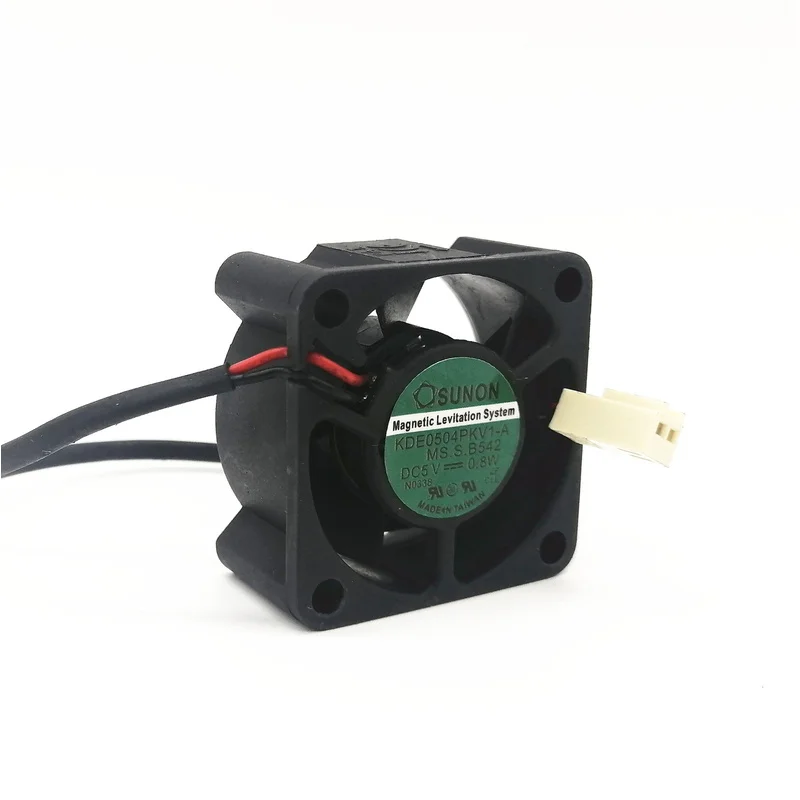 S+    SUNON KDE0504PKV1-A 5V 0.8W 4020 4CM Router Switch Mute Fan