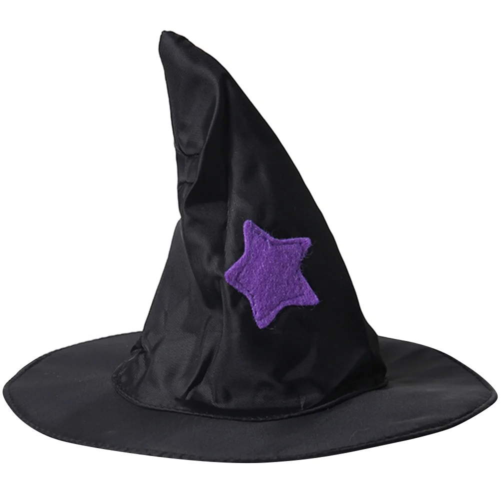 

Clothes for Pets Funny Hat Witch Dog Decor Ornaments Cat Halloween Prop Costume Accessory