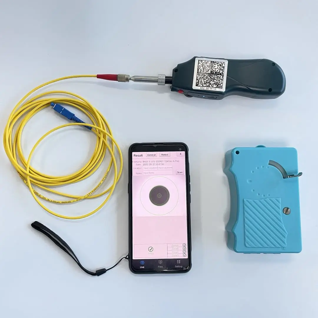 Fiber Cleaning Tool Wireless Fiber Inspection Probe Similar To EXFO FIP-435B Fiber Optic Inspection Microscope