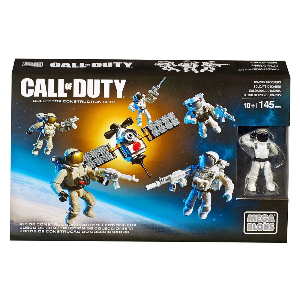 

Original Mega Bloks Call of Duty Troop Pack Lcarus Troopers Building Kit Children's Toys Collectible Figurines Birthday Gift