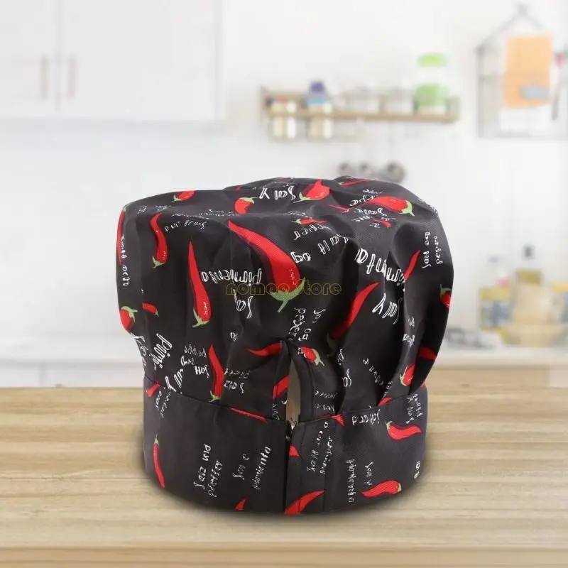 31bf comfortabele nieuwe kok verstelbare mannen keuken bakker chef elastische cap hoed catering
