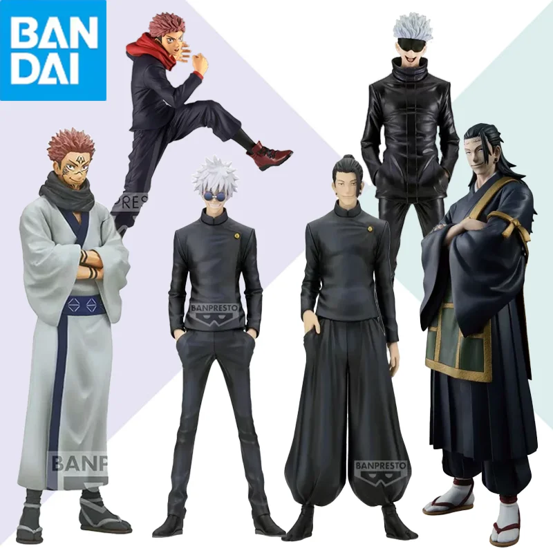 

BANDAI Genuine Banpresto Jujutsu Kaisen KOA Itadori Yuji Satoru Gojo Geto Suguru Anime Action Figures Collection Model Toy Gift