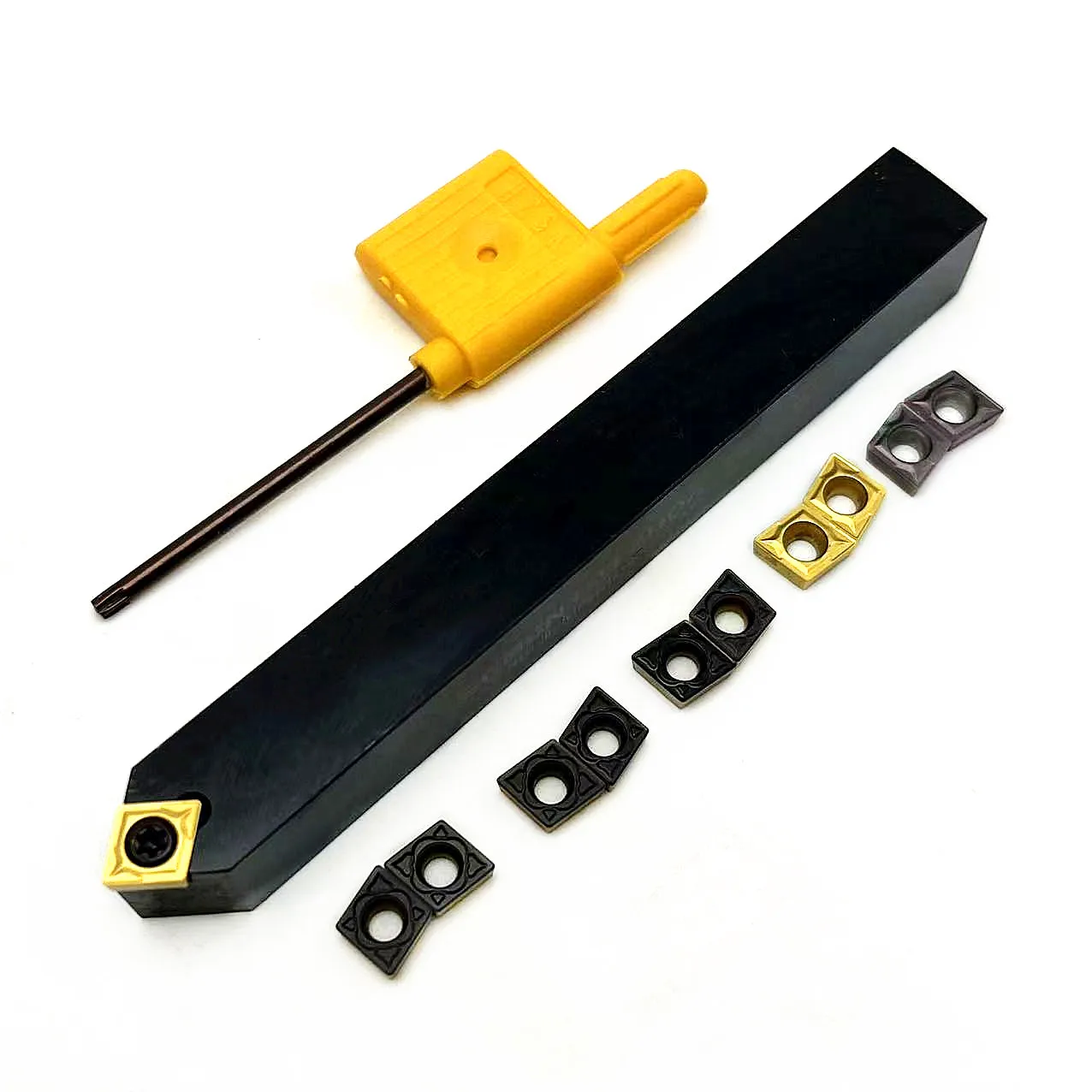 Utensile per tornitura esterna SCMCN0808 SCMCN1010 SCMCN1212H06-80 50 ° per CCMT060204 VP15TF inserti in metallo duro utensili da taglio per tornio