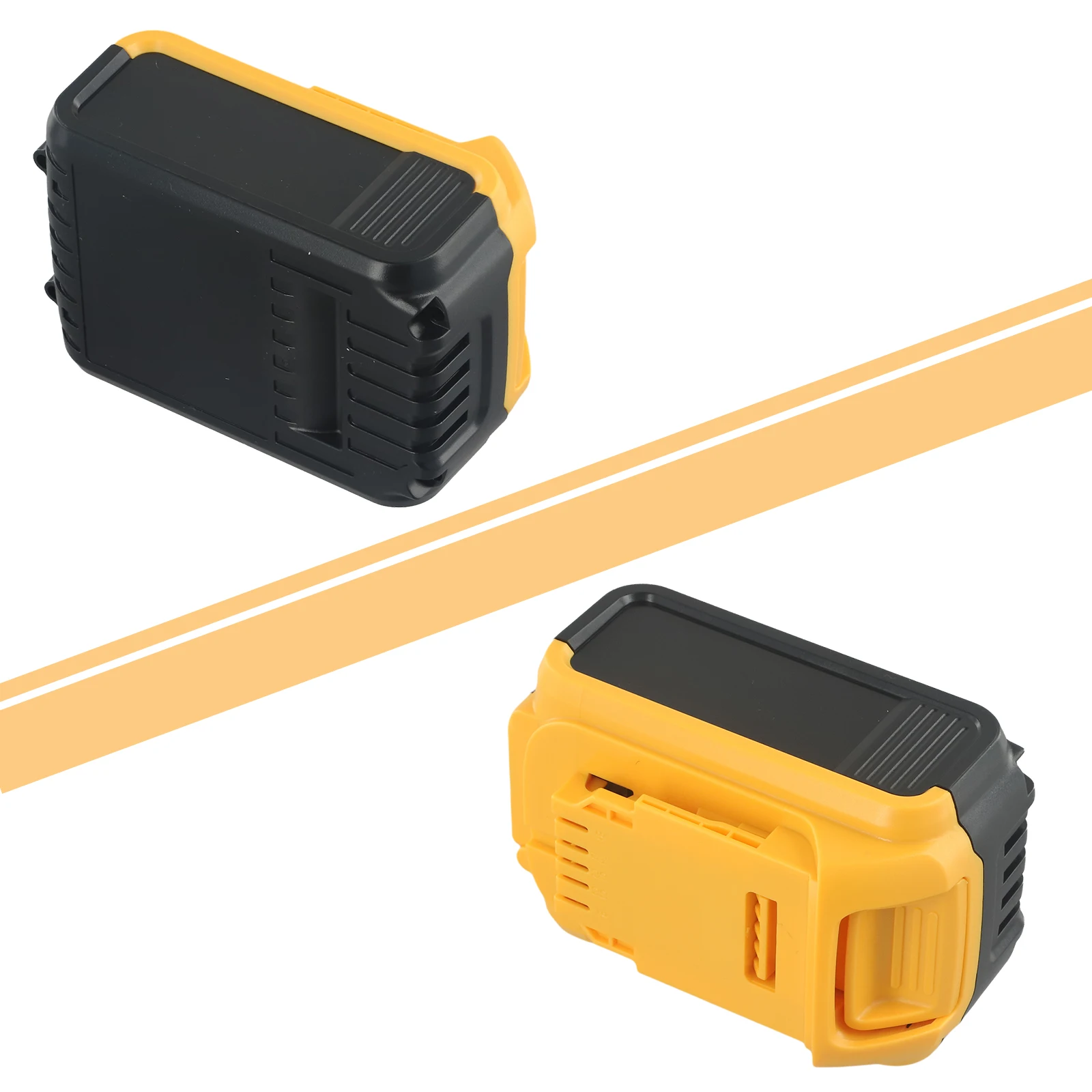 DCB200 Lithium Battery Plastic Case, PCB Protection Circuit Board, 10-Cell para DeW Dewei 18V20V, Plastic Shell, 1Pc