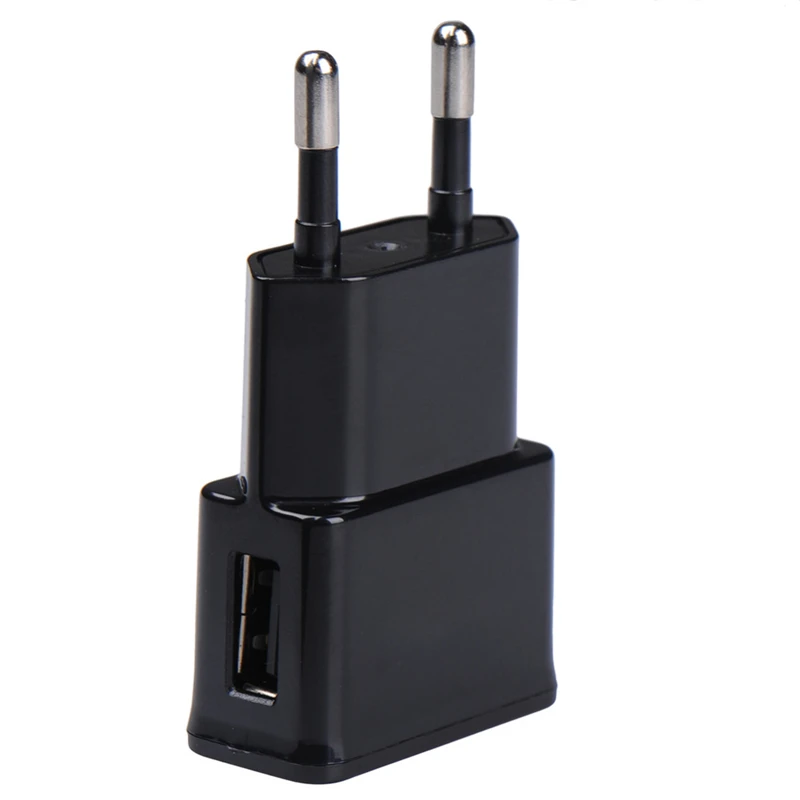 الجدار شاحن USB 1 USB الاتحاد الأوروبي الولايات المتحدة التوصيل لسامسونج آيفون الهاتف المحمول شحن محول الطاقة مايكرو شاحن السفر لباد العالمي