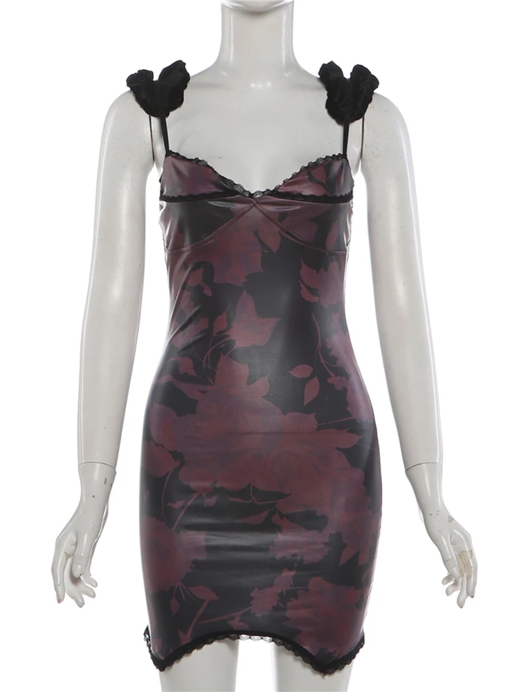 Sukienka Nibber z koronką, damska, z głębokim dekoltem, brokatowa, laserowa, bez rękawów, seksowna, północna, ażurowa, na bal, imprezę, modna, obcisła, kokieteryjna, mini, typu bodycon.