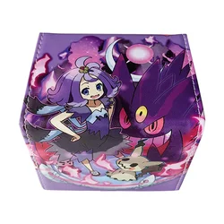 Anime Cards Deck Box Acerola Board Game TCG Cards Storage Box Hold 100+ Cards Protector Bag for MTG/PKM/YGO