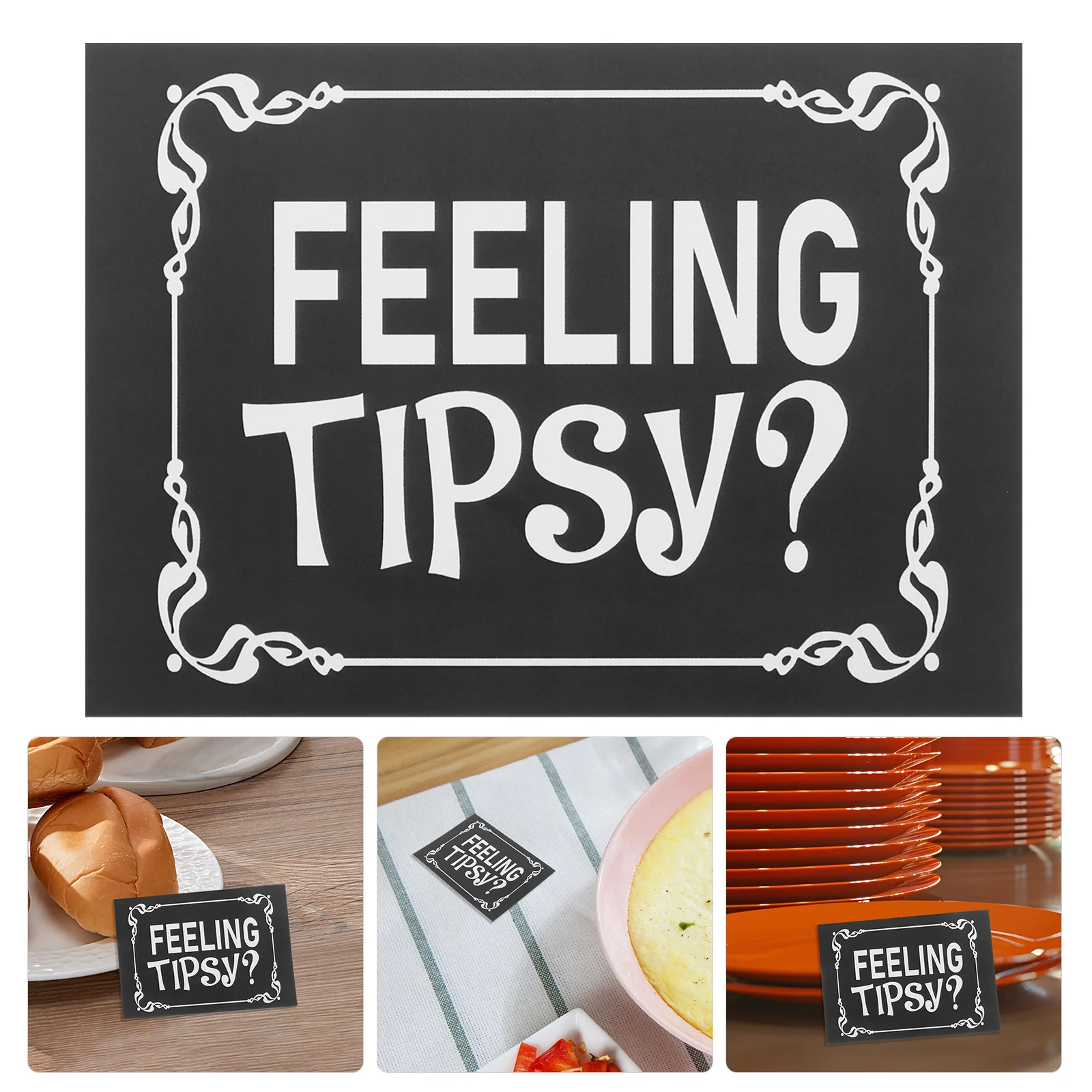 

10 шт., наклейки с наклейками на советы, водостойкие самоклеящиеся декоративные наклейки для бара, ресторана, напоминания, наклейки с ощущением наклейки