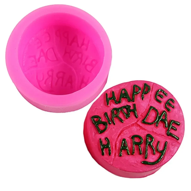 Creativity Harries and Potters DIY Silicone Cake Mold Cartoon Chocolate Candle Mold Kitchen Baking Supplies Household Goods view 3
