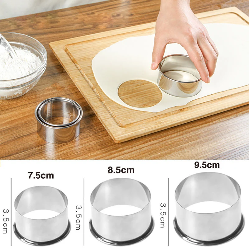 Dumpling Mold Stainless Steel Dumpling Maker Ravioli Empanada Maker Metal Dumplings Gyoza Dough Press Mould Kitchen Accessories