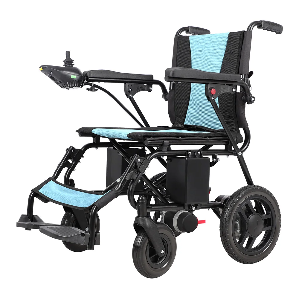 2026 New Affordable Steel Wheelchair Voice Prompt System Easy Folding Push Assist Mode Optional For Elderly Disabled Users