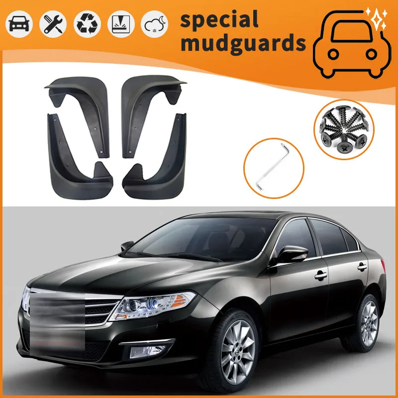 

For 13-16 models of GAC GA3 GA3S Mudguards Fender Mudflaps Front Rear Flares Splash Guards Cover Car Accessorie