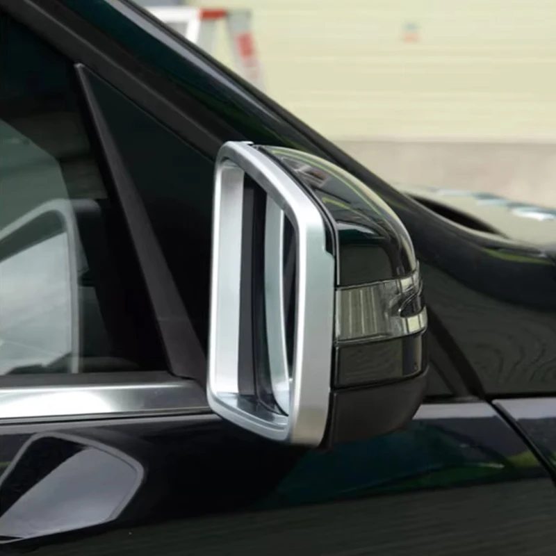 

ABS Chrome Car Exterior Mirror Frame Decorative Cover Sticker for Mercedes-Benz G ML GL GLS GLE Class X166 W166 Auto Accessories