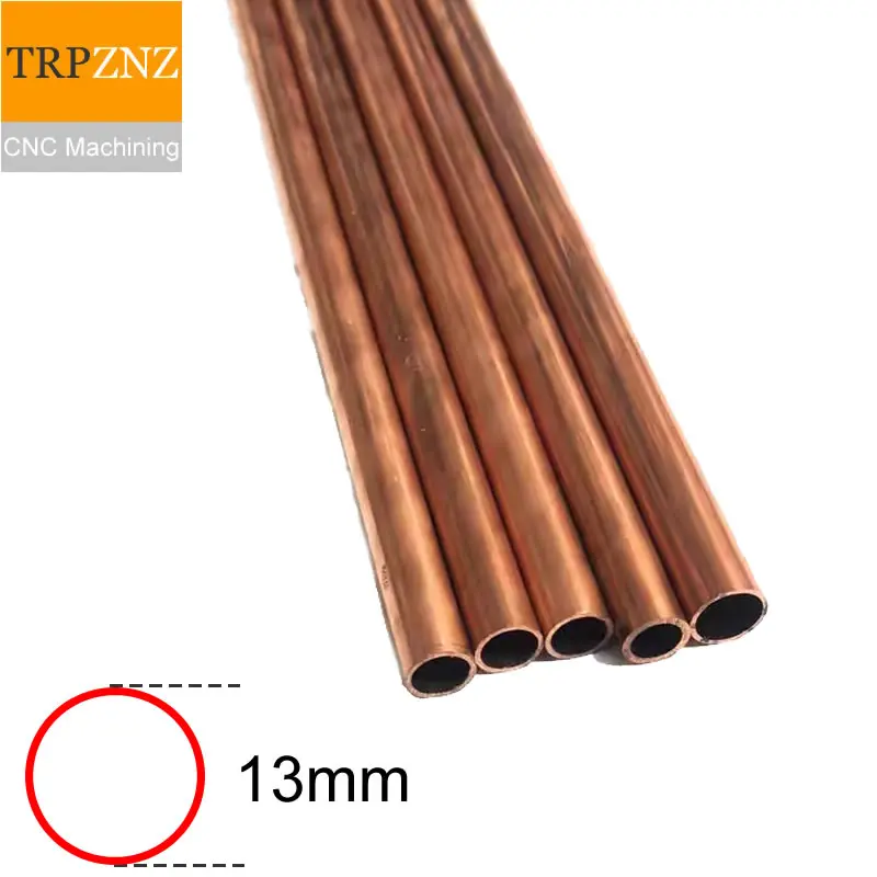 

T2 copper pipe tube OD13 outer diameter 13mm inner diameter11~9mm copper pipe Capillary Hollow copper tube Factory outlets