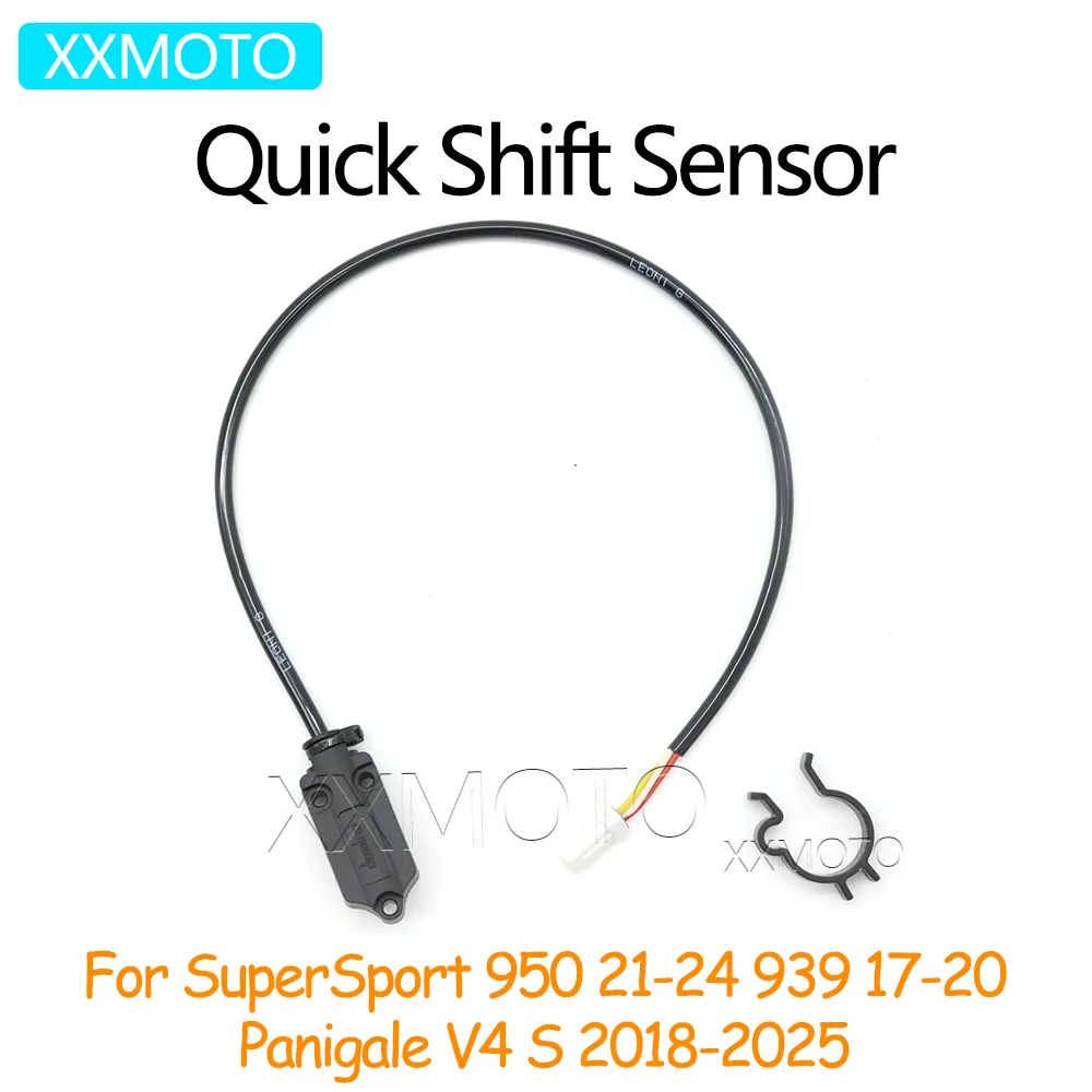 

For Ducati SuperSport 950 21-24 939 17-20 Panigale V4 V4S 18-25 Motorcycle Quick Shift Sensor Signal Wire Silicone Cord