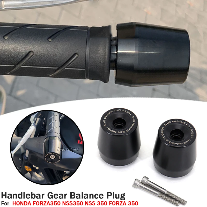 

Motorcycle Accessories Handlebar Gear Balance Plug Slider Handle Bar End Grips For HONDA FORZA350 NSS350 NSS 350 FORZA 350