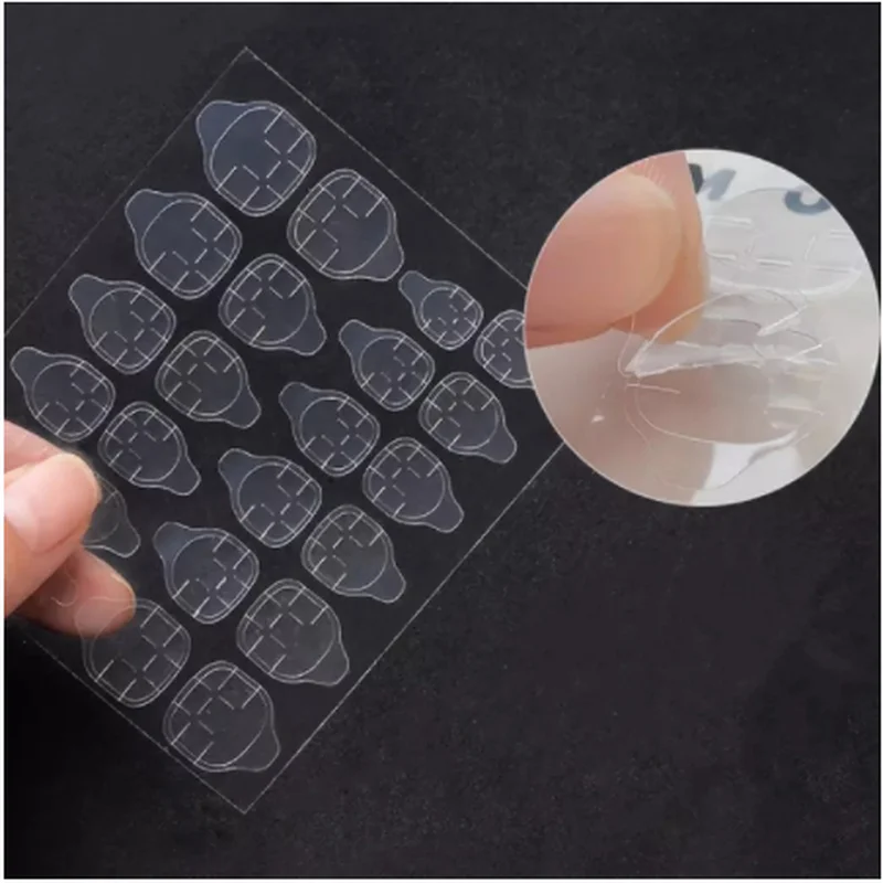 Hot Sale Double Sided False Nail Art Adhesive Tape Glue Sticker DIY Tips Fake Nails Acrylic Extension Stick Gel Manicure Tools