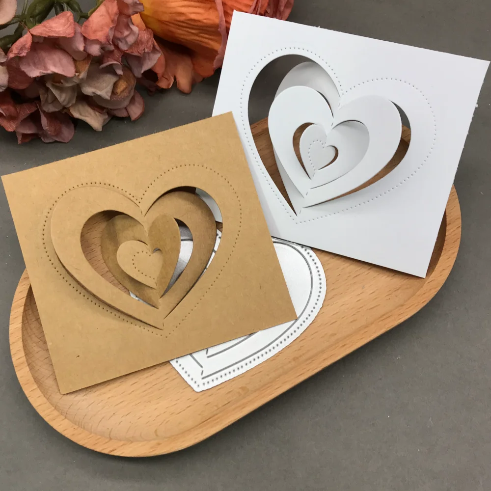 

1pcs metal cutting dies cut die mold Love Decorations Scrapbook paper craft blade punch stencils dies