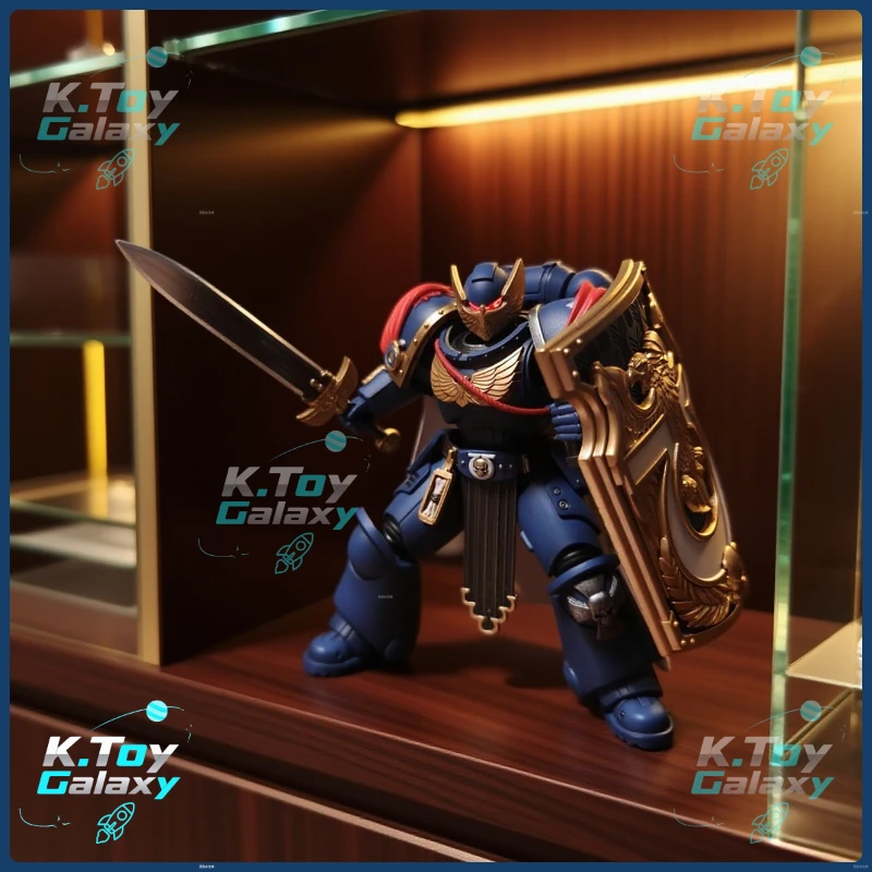 JOYTOY Warhammer 40K อัลตรามารีนส์ 1/18 ฟิกเกอร์แอ็คชั่น มาร์เนอส คาลการ์ วิคทริกซ์ ฮอนอร์ การ์ด ฟิกเกอร์ โมเดลเกม ข้อต่อขยับได้ ของเล่น