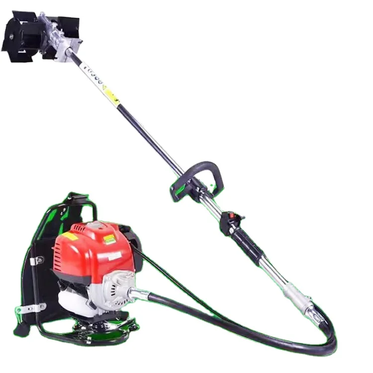 

Hot sale 4 stroke single blade High Quality long pole hedge trimmer grass cutter machine gasoline lawn mower