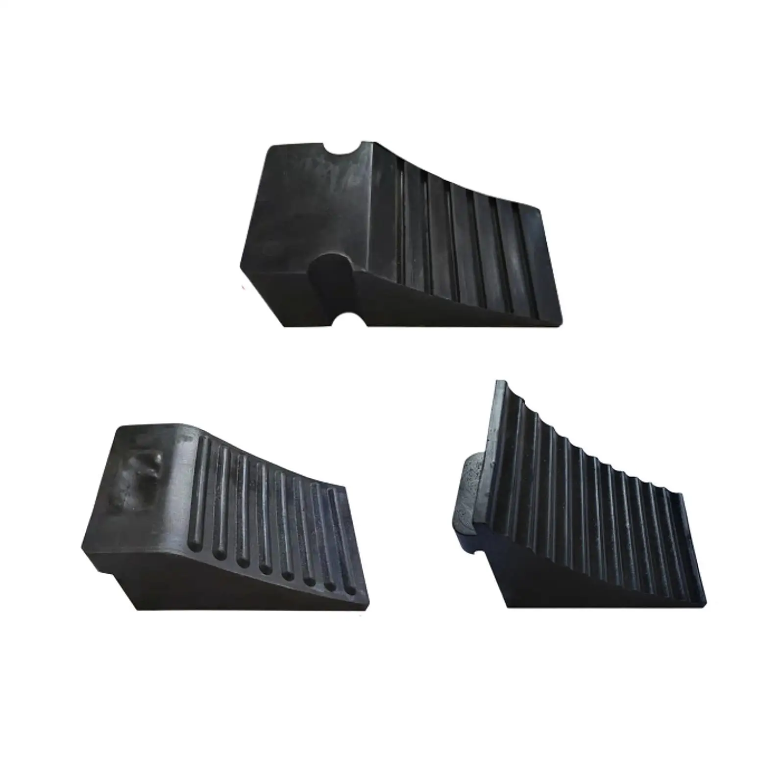 

Резиновый упор для колес, стабильный сверхмощный портативный противоскользящий упор для шин, стопор для колес для автомобилей, внедорожников, прицепов, аксессуары