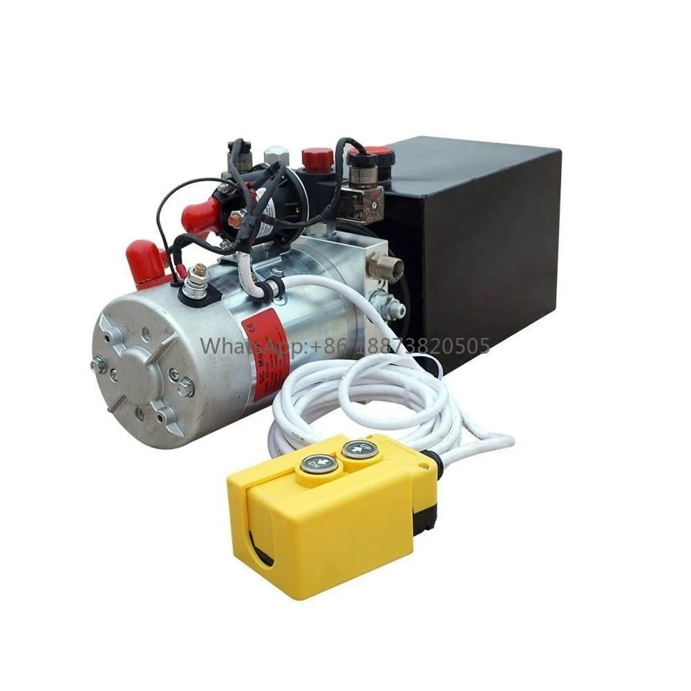 

hydraulic power unit 24V DC with steel oil tank 2.2kw power