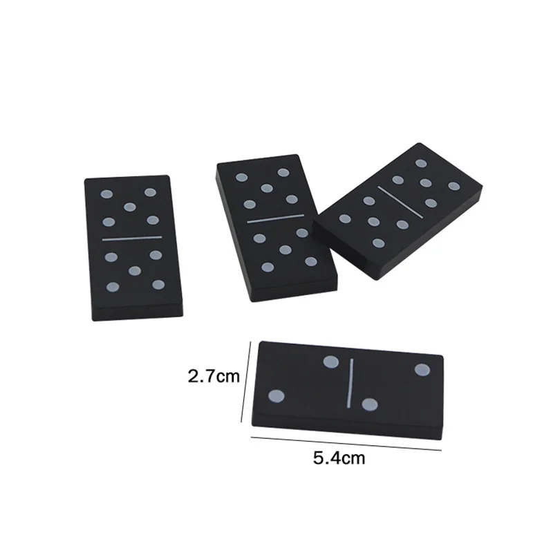 Dizzy Dominoes Magic Tricks Hopping Domino Point Change Close Up Stage Illusions Gimmicks Mentalism Props Magician Classic Toys