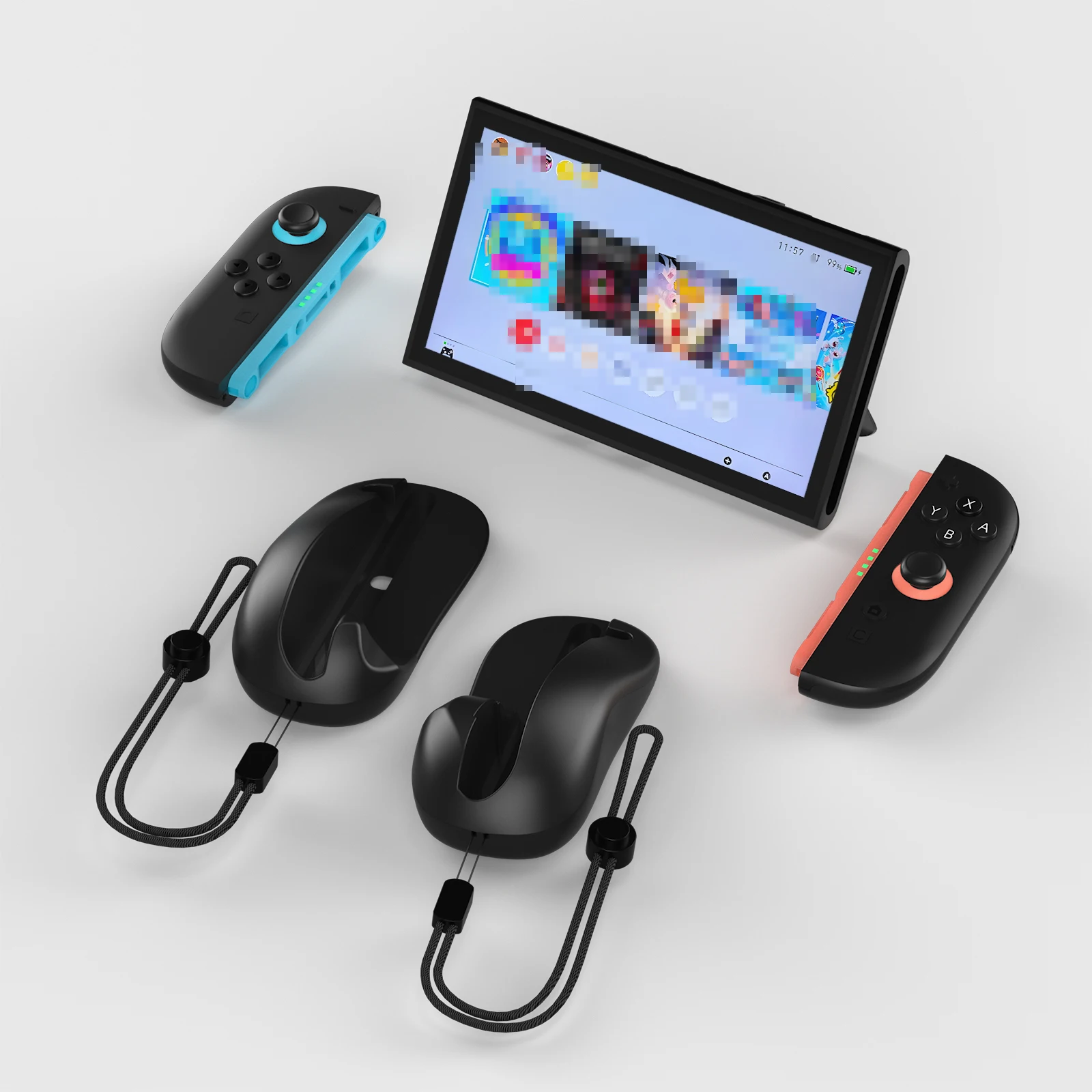 Maus-Gamepad JYS-NS2296 für Switch2 mit Präzisions-Gaming-Funktion, Magnetischem ABS & Handgelenkschlaufe, Controller-Zubehör Geeignet für NS