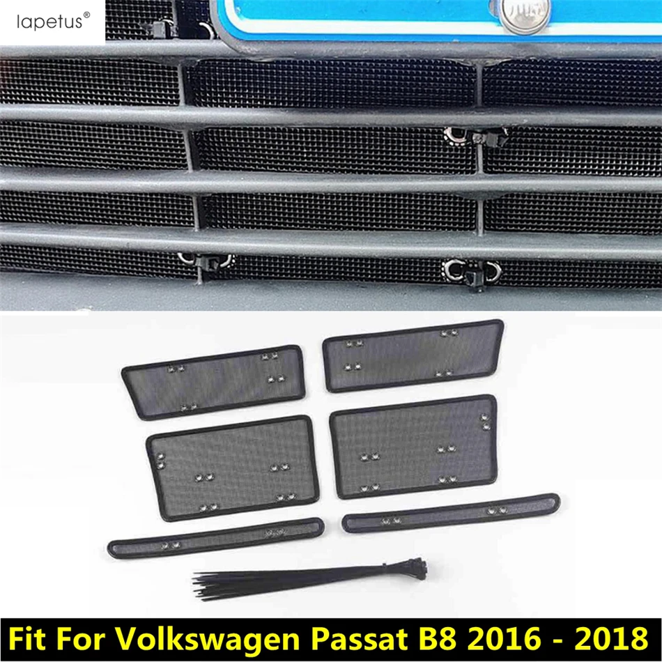 

Car Accessories Front Grille Insect Screen Protection Cover Exterior Modification Parts For Volkswagen Passat B8 2016 2017 2018