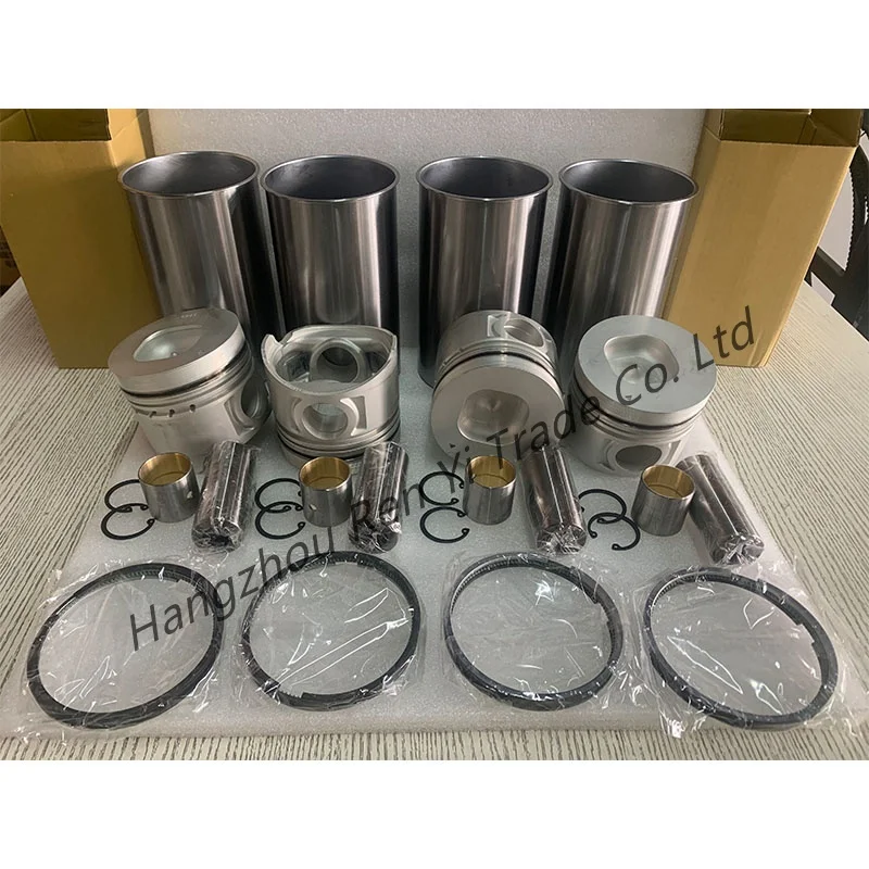 Wholesale high quality 4BE1 engine overhaul piston piston ring cylinder liner