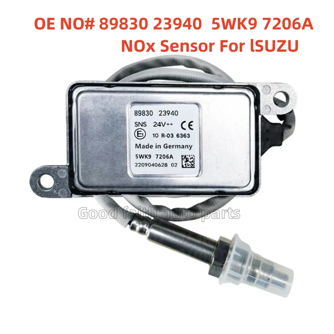 

5WK97206A 5WK97206 8983023940 Nitrogen Oxide NOx Sensor/Sensor Probe 24V For ISUZU Truck Parts