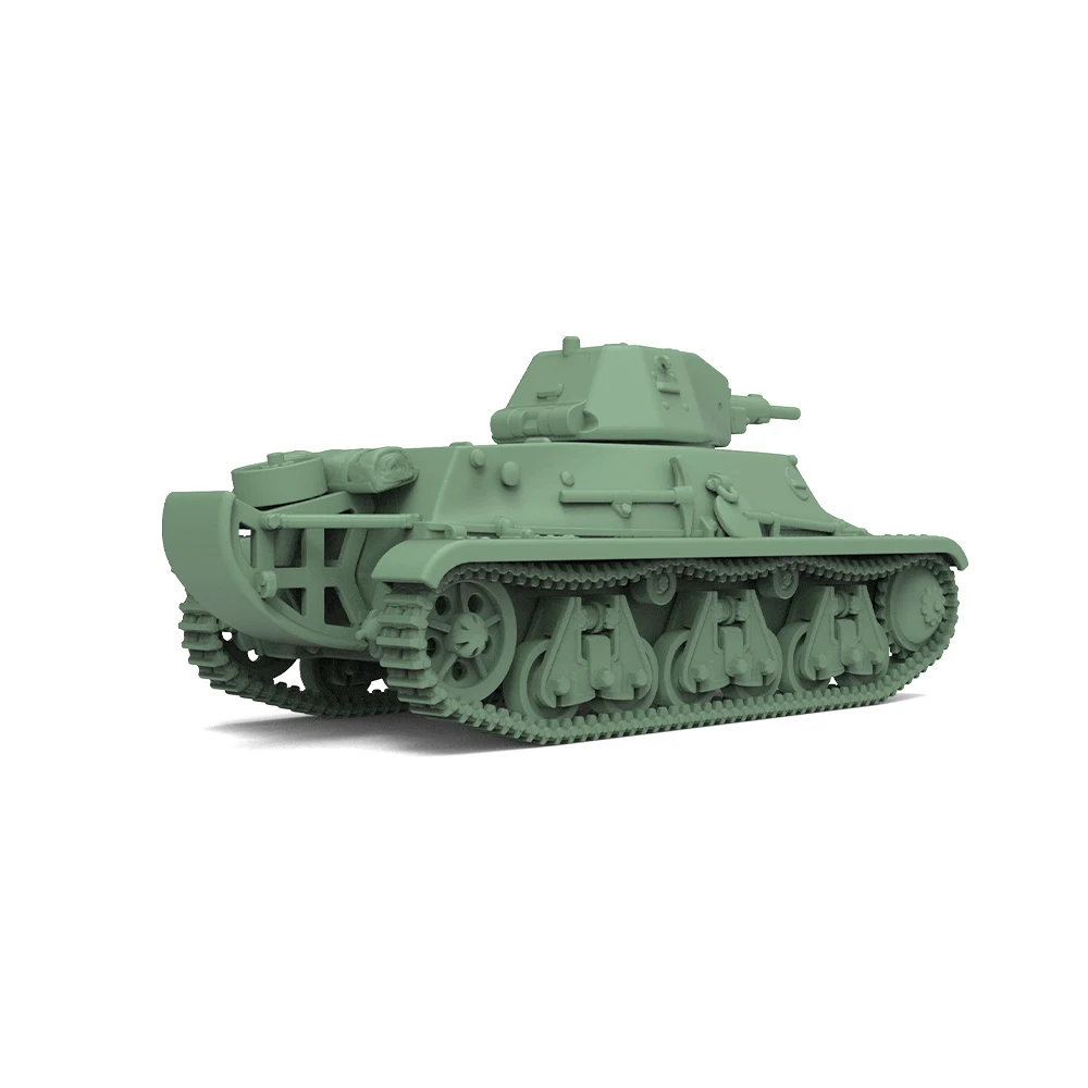 

1/220 1/160 1/87 SSMODEL SS814 Железнодорожный комплект военной модели немецкий Pz.Kpfw. 38H 735 (f) Световой танк