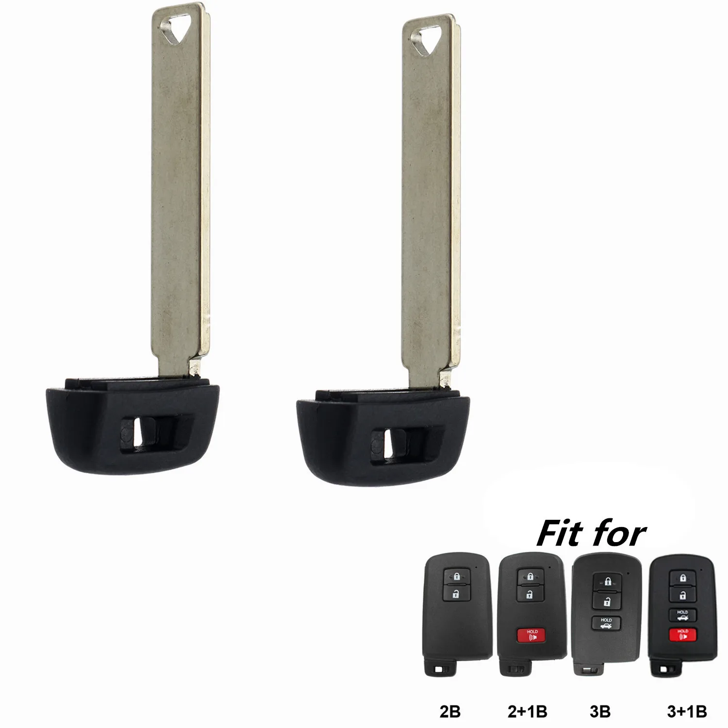 

WFMJ Remote For Toyota Avalon Camry RAV4 Uncut Emergency Key Blade Blank Fob