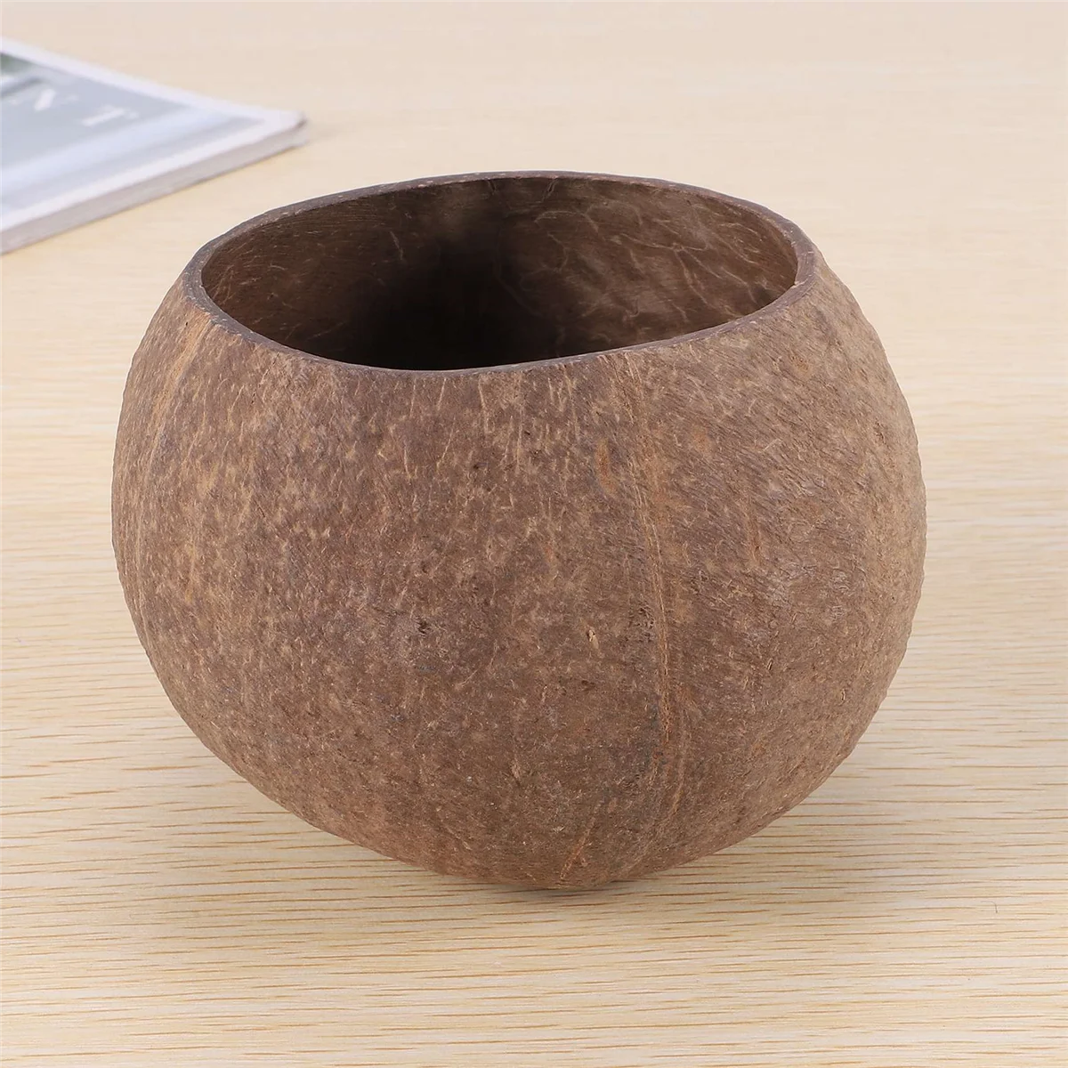 Can Pouring Candle Coconut Shell Bowl,Coconut Shell,Coconut Wood Bowl, Creative Decoration Bowl,Storage Bowl