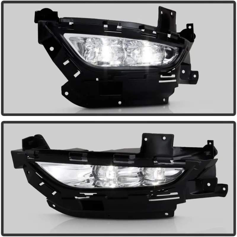 ACANII - ل 2015 2016 2017 200 OE نمط LED الوفير أضواء الضباب مصابيح القيادة ث/مجموعة التبديل زوج مجموعة اليسار + اليمين