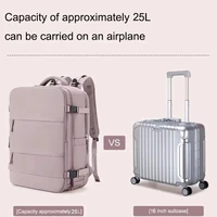 Buylor Travel Backpack Carry On 40x20x25 Flight Cabin Bag Underseat Personal Item 14inch Laptop Backpack For Weekend Business Gy 5