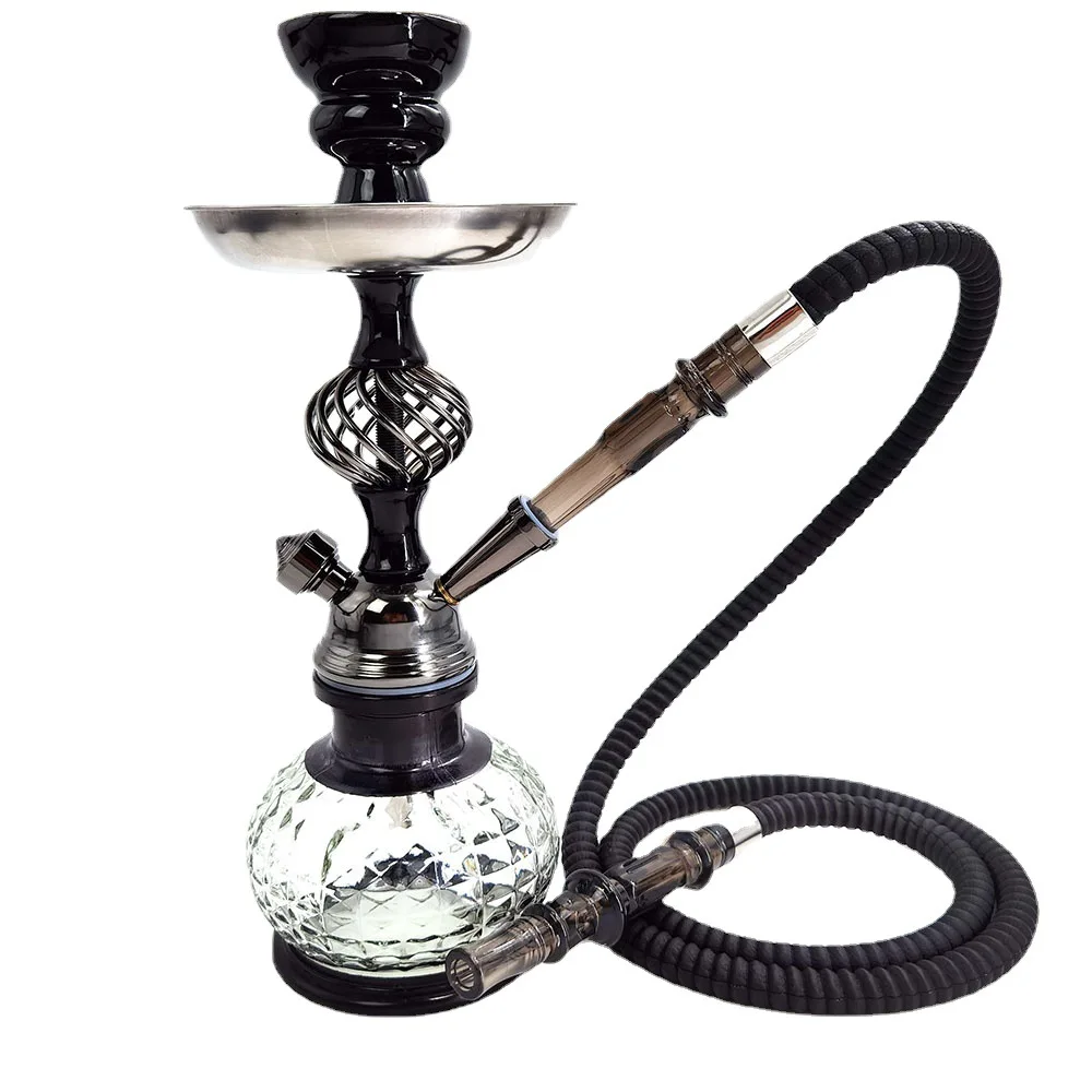 Set completo di narghilè arabo, narghilè in ferro, mini accessori per narghilè