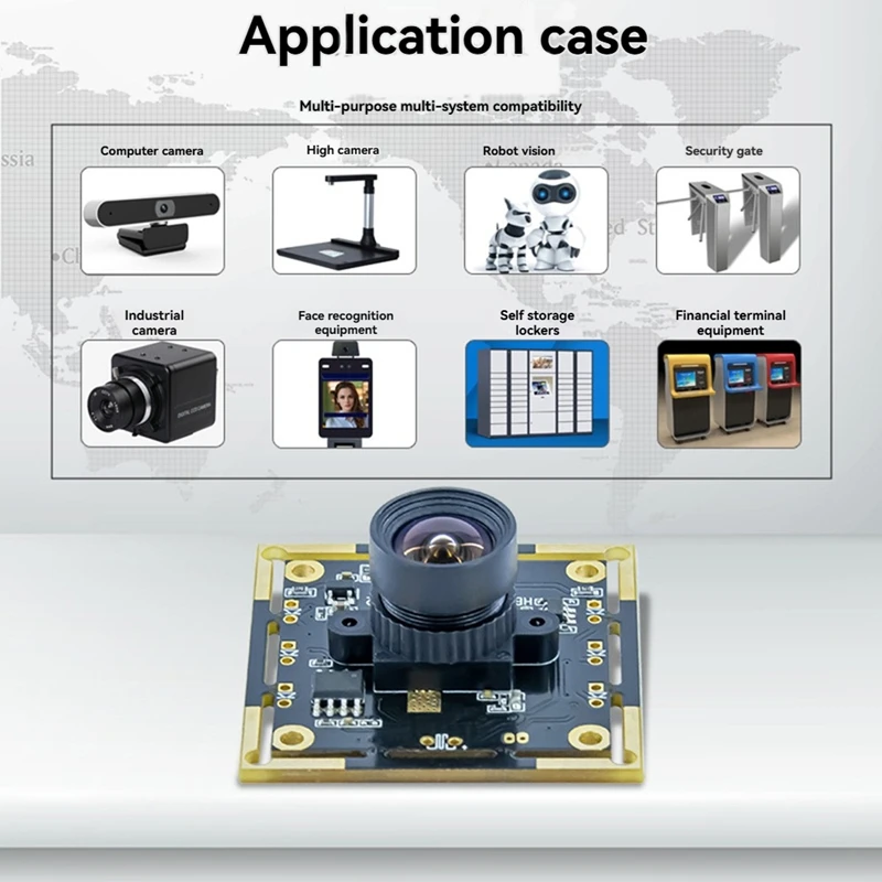 B34B-3Pcs 100 Degree Camera Module 1MP OV9732 1280X720 USB Free Driver Manual Focus With 0.5 Meter Cable For Winxp/7/8/10