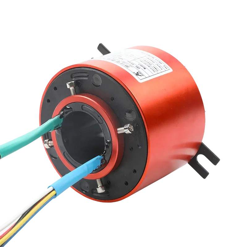 Wholesale through bore slip ring 12 wire SRH3899-12P  10A/15A/20A