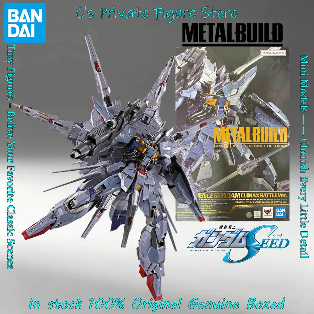 Hot Sale In Stock Bandai Metal Build Kidou Senshi Gundam SEED Climax Battle Ver ZGMFX13A Providence Gundam Figure Anime Action