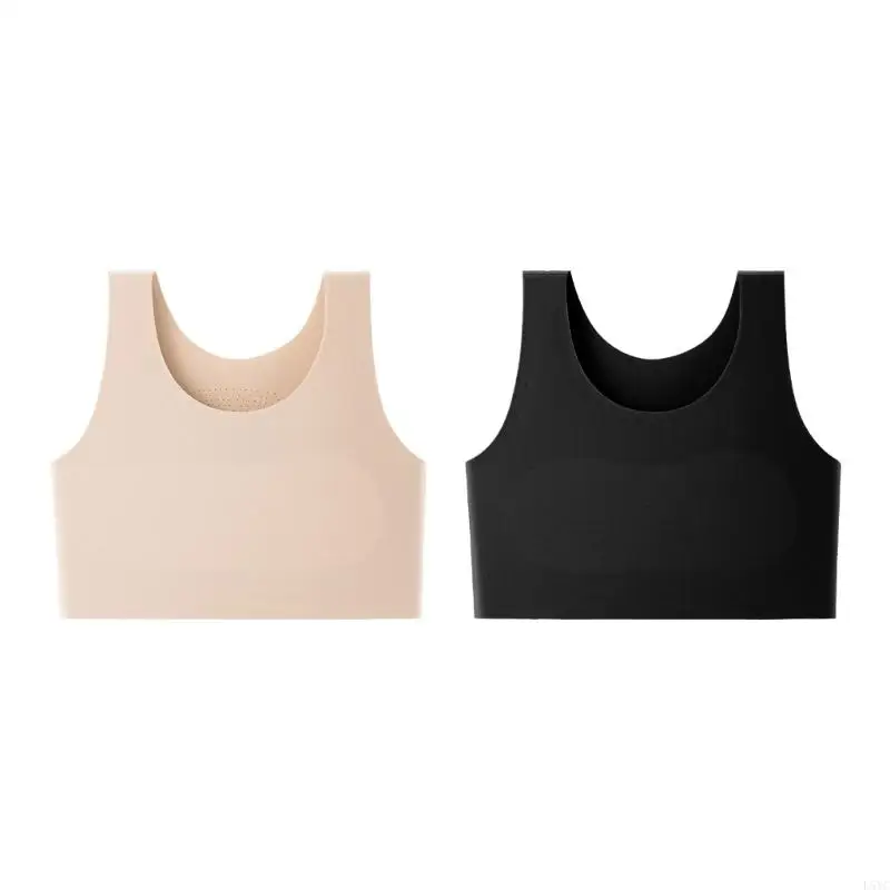 

L5YC Traceless Invisible Bralette Chest Binder Transgender FTM Binder Tran Top