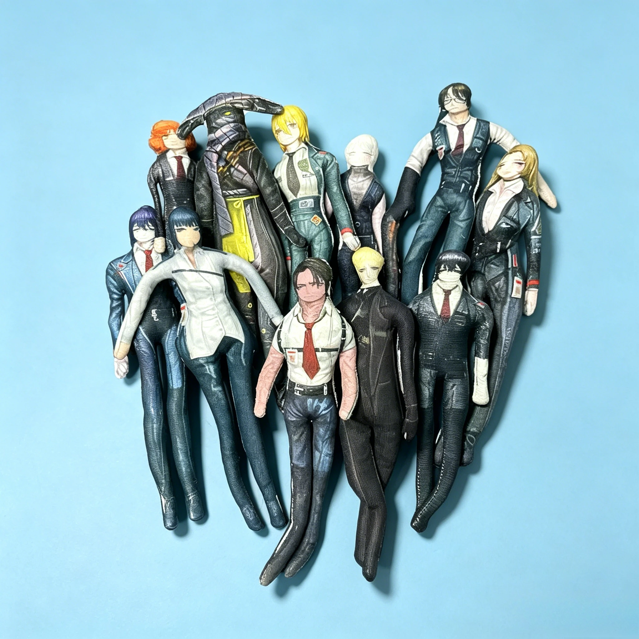 28cm Limbus Company Hong Lu Heathcliff Plüschtier Kawaii Weiche Puppe als Geschenk für Fans und Freunde, Heimdekoration und Ornament