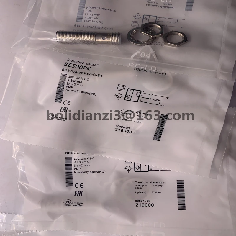 Original PNP normally open inductive proximity switch sensor  BES 516-325-E5-C-S4 BES00PK In stock