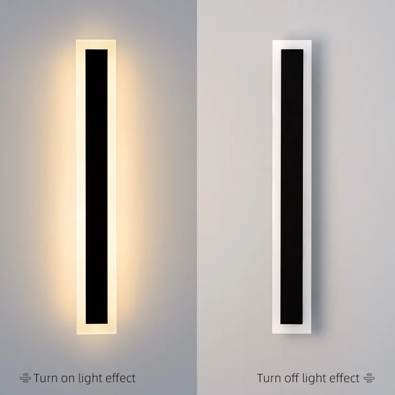 Outside Waterproof Linear Wall Mounted Lighting for Bedroom Application Outdoor Lights Wall Mounted