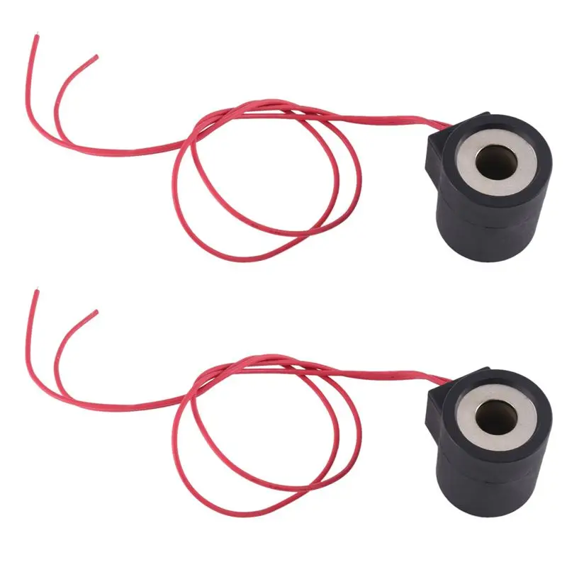 Simple 2X 6352012 Solenoid Valve Coil 12V DC 18&Quot Wire Leads Size 10 For Hydraforce Valve Stem 10 12 16 38 58 Series