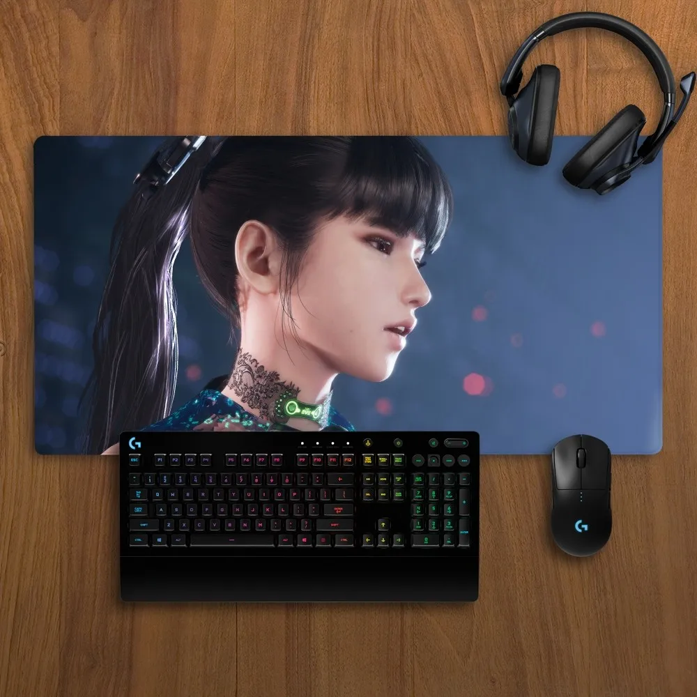 Game Stellar Blade Mousepad Non-slip Lockedge Office Student Gaming Thickened Large Writing Pad Cushion